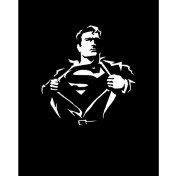 Resim Superman Man Büyük Sırt Patch Yama 