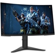 Resim G27C-10 66A3GACBTK 27" 165 Hz 1 MS HDMI+Di̇sPlay FreeSync FullHD Curved Monitör Lenovo