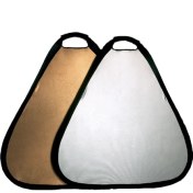 Resim Visico Tr 051 Tri Grip Reflektör 60Cm - Gümüş Altın 