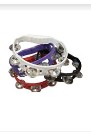 Resim BİRCAN KINA Kına gecesi nedime tefi plastik zilli karışık renk 10 adet tef 