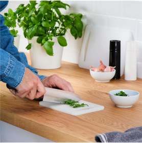 Resim IKEA Legıtım 2'li Beyaz Kesme Tahtası 