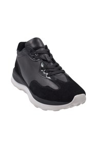 Resim Impero Siyah Hakiki Deri Sneaker | Unisex 