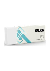 Resim Silka Text Matel Öğrenci Silgisi Beyaz Öğrenci Silgisi 20 Li Paket 