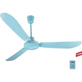 Resim Raks Pf 56 Kosta Tavan Vantilatörü Mavi 
