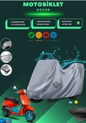Resim Motosiklet Brandası 4 Mevsim Milflon Suya Ve Rüzgara Dayanıklı Premium Kalite Motor Branda Xxl Beden 
