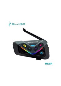 Resim Blaıse V15s Bluetooth Mesh Motosiklet Interkom Siyah 