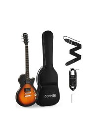 Resim Donner Dlp-124s Lp Elektro Gitar Paketi Sunburst 