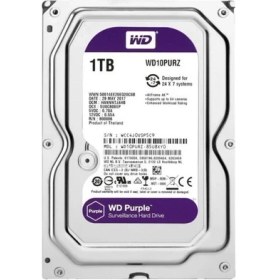 Resim Wd Purple 1tb 5400RPM 64MB -WD10PURZ 
