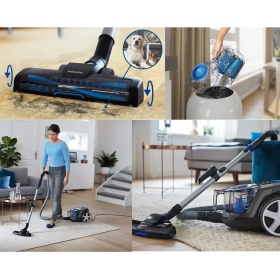 Resim Philips Allergy H13 Triactive Toz Torbasız Elektrikli Süpürge Çay Ustası Hediyeli 