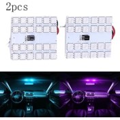 Resim Techmaster Araç Içi Sofit T10 LED Rgb 48 LED Kumandalı Tüm Araçlara Uyumlu 