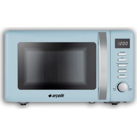 Resim Arçelik Md 20 M Vintage Mikrodalga Fırın Mavi 