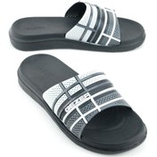 Resim Gezer Erkek Yazlık Eva Islak Zemine Uygun Günlük Ev Bahçe Havuz Banyo Terlik Siyah 