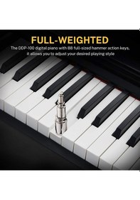 Resim Donner DDP-100 Dijital Piyano (Siyah) 