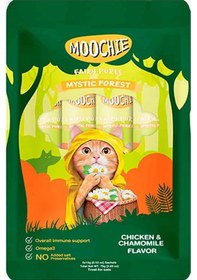 Resim Moochie Tavuk Papatyalı Sıvı Kedi Ödülü 5 x 15 G 