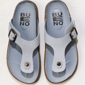 Resim Bueno Shoes Mavi Nubuk Kadın Parmak Arası Terlik 01ws11002 