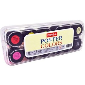 Resim Donga 12 Renk Poster Color Guaj Boya Seti 261512 Çok Renkli 