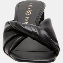 Resim Katy Perry The Tooliped Twisted Kadın Siyah Topuklu Terlik Siyah 