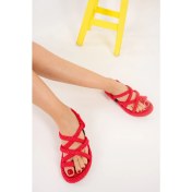 Resim Fox Shoes Kırmızı Kadın Sandalet F470135104 