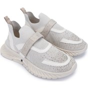 Resim Tamer Tanca Kadın Tekstil Bej Sneakers & Spor Ayakkabı 1123 6088 Bn Ayk Y25 Bej Trk Bej 