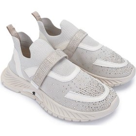 Resim Tamer Tanca Kadın Tekstil Bej Sneakers & Spor Ayakkabı 1123 6088 Bn Ayk Y25 Bej Trk Bej 