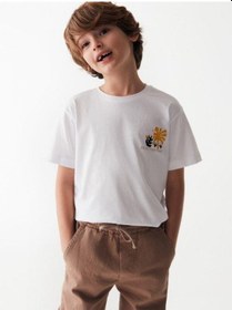 Resim Nk Kids Erkek Çocuk Beli Paçası Lastikli Pantolon-13836-camel Camel 