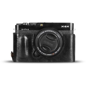 Resim MegaGear Fujifilm X-E4 Hakiki Deri Fotoğraf Makinesi Kılıfı 