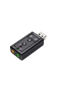 Resim HADRON Ses Kartı 7.1 Usb Ses Adaptörü Usb Sound Card Adaptör Hd4177 