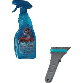 Resim Lidyahan Store Araba Oto Cam Buz Çözücü Sprey (500 Ml) Oto Buz Kar Kazıyıcı Temizleyici Kar Temizleyici 2'li Set 