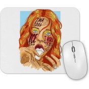 Resim Baskı Dükkanı Cool Girl Mouse Pad 