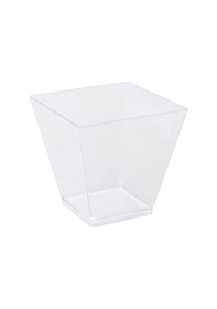 Resim Mika Kubik Kase Muhallebi Kabı 200 Ml 6 Adet 