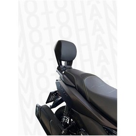 Resim Yamaha Nmax Sissy Bar Sırt Dayama Seti Sadece 2025 Uygun Delme Yok Arasmoto 