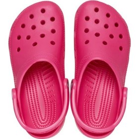 Resim Crocs 10001 Classic Fuşya Unisex Terlik Renksiz Şeffaf 