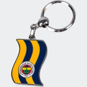 Resim BAYRAK SARI-LACİ METAL ANAHTARLIK 