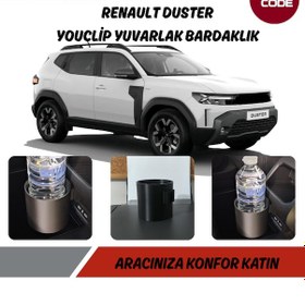 Resim Renault Duster Youclip Yuvarlak Bardaklık Renault 