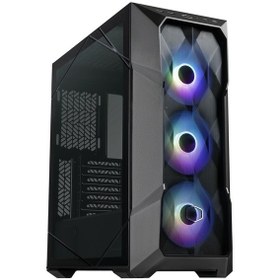 Resim Cooler Master Masterbox TD500 V2 700W 80+ Mid Tower Oyuncu Bilgisayar Kasası Siyah 