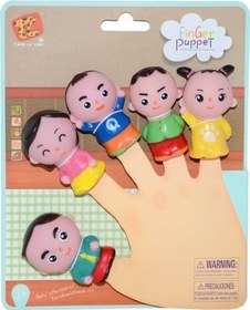 Resim İnsan Figürlü Parmak Kuklası 