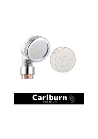 Resim Premium Özel Zeolid Taşlı Yüksek Emisyon Güçlü Boncuklu Su Tasarruflu Kireç Önleyici Duş Başlığı Çok Renkli 