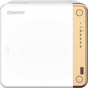 Resim Qnap TS-462-4G005 4 GB RAM 10 TB HDD RAID(0) NAS Depolama Ünitesi 