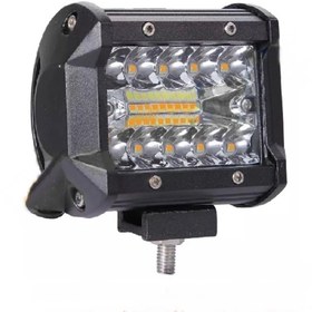 Resim 3EGROUP Off Road Led Projektor Calisma Sis Lambasi Turuncu Beyaz Flasli 40 Ledli Onp0484 