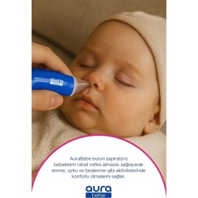 Resim Aura Bebe Bebek Burun Aspiratörü ve 10 Adet Yedek Uç 