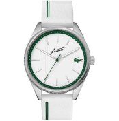 Resim Lacoste Lac2011050 Erkek Kol Saati Gümüş - Beyaz 