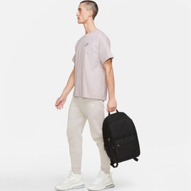 Resim Nike Heritage Eugene Unisex Siyah Sırt Çantası 