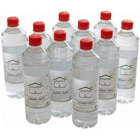 Resim Bioetanol Şömine Yakıtı - Kokusuz, Dumansız, Çevre Dostu Bacasız Şömine Yakıtı 10 Lt 10 Adet 