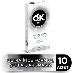 Resim Okey Zero Ultra Prezervatif 10'lu 
