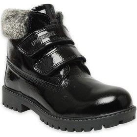 Resim Lumberjack River Worker Cırtlı Siyah Erkek Çocuk Bot Siyah 