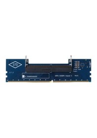 Resim So-Dimm To Dimm Ddr4 Ram Çevirici 4764 Dönüştürücü Laptop Adaptör 