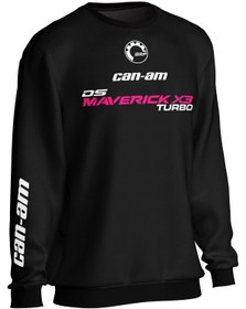Resim Brp Can-Am Maverick X3 Ds Turbo Sweatshirt - Pink / XL 