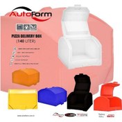 Resim Motosiklet Servis Kurye Çantası Nano Beyaz 140 Litre 