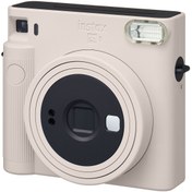 Resim Fujifilm Instax SQ1 Beyaz Fotoğraf Makinesi 10lu Kare Film ve Pleksi Çerçeve 