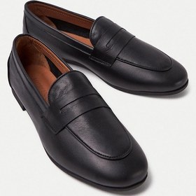 Resim Mubiano Hakiki Deri Collection Kadın Loafer & Babet Siyah -mcmng12103-s Siyah 